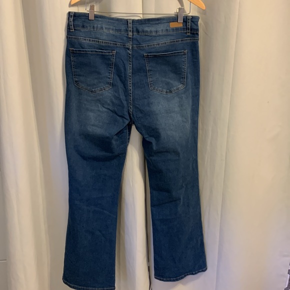 BLEU Size 16 Bootcut Stretchy Comfy Jeans - Picture 3 of 5
